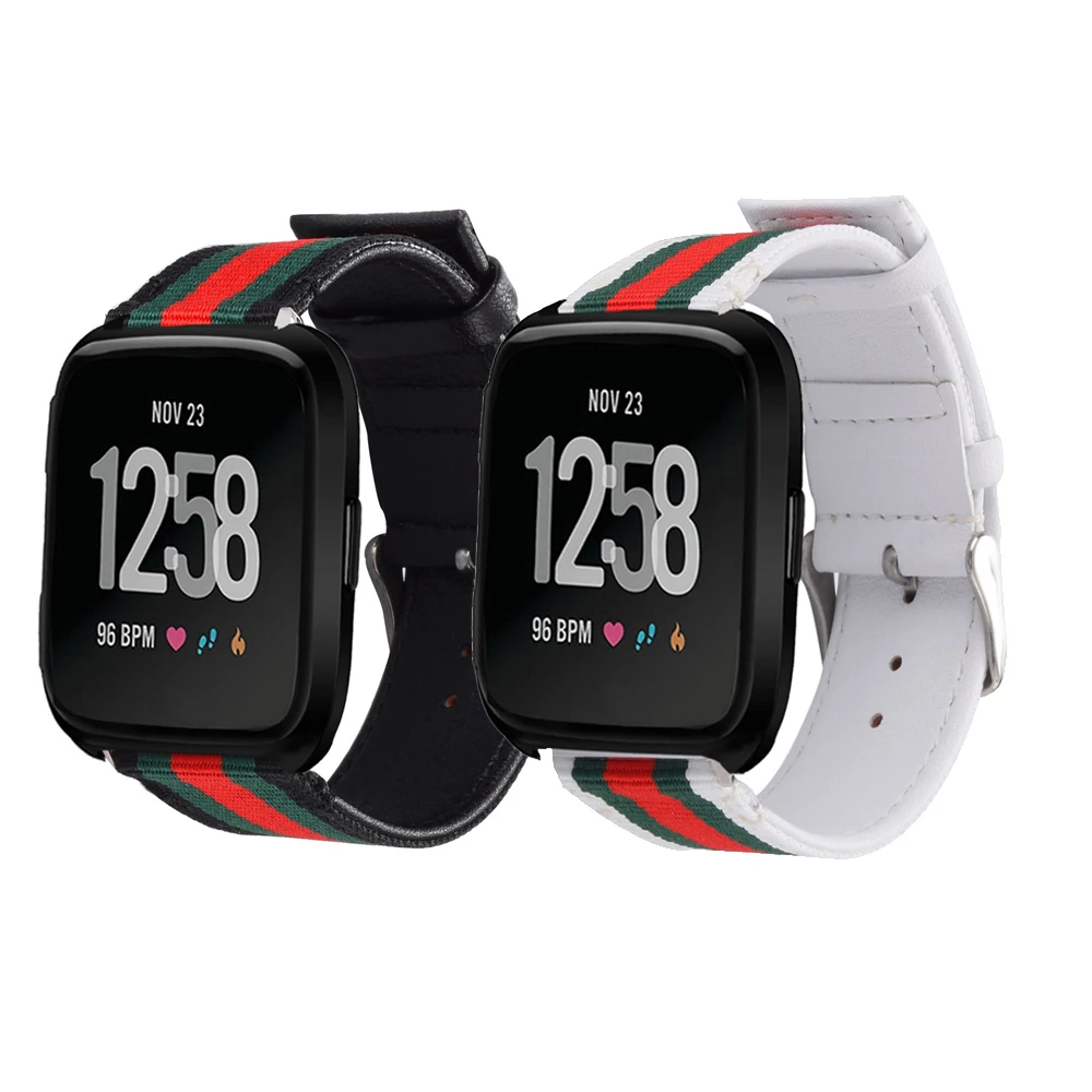Ремешок из натуральной кожи, нейлоновый ремешок для Fitbit Versa 2 / Versa Lite / Versa 1/ SE, сменный ремешок для часов
Ремешок из натуральной кожи, нейлоновый ремешок для Fitbit Versa 2 / Versa Lite / Versa 1/ SE, сменный ремешок для часов