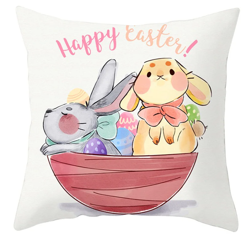 Easter Rabbit Eggs Pillowcase Happy Easter Decoration For Home Bunny Easter Party Decoration Supplies Easter Party Favor
Easter Rabbit Eggs Pillowcase Happy Easter Decoration For Home Bunny Easter Party Decoration Supplies Easter Party Favor