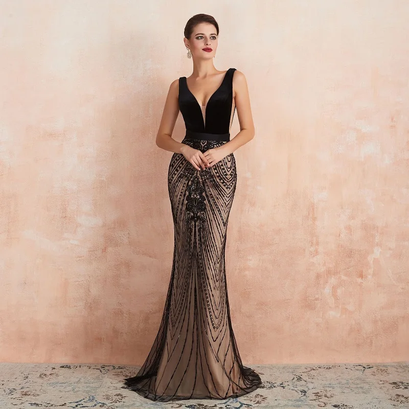 Elegant Mermaid Evening Dress 2021 Sexy Backless Deep V Neck Floor To Length Long Lace Prom Formal Gown Plus Size Robe De Soiree
Elegant Mermaid Evening Dress 2021 Sexy Backless Deep V Neck Floor To Length Long Lace Prom Formal Gown Plus Size Robe De Soiree