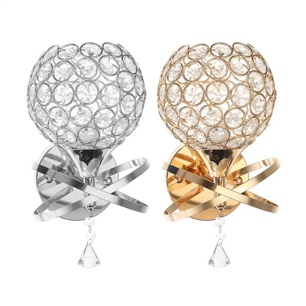 LED Wall Sconce Crystal Wall Light Simple Bedroom Bedside Wall Lamp Crystal Lights For Home Living Room Ligting Gold/Sliver
LED Wall Sconce Crystal Wall Light Simple Bedroom Bedside Wall Lamp Crystal Lights For Home Living Room Ligting Gold/Sliver
