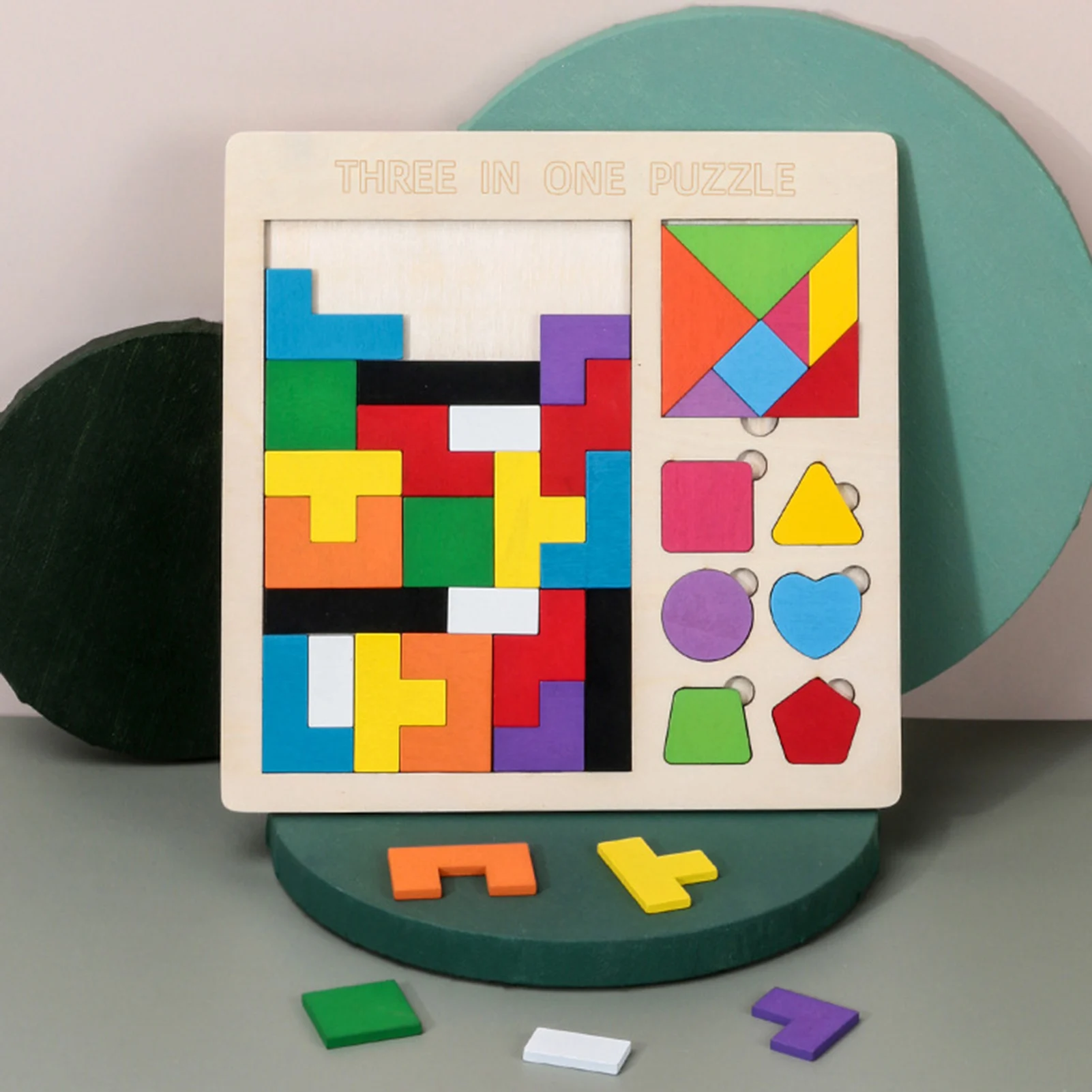 Montessori Toys 3 In 1 Wooden Puzzle For Kid Adults Shape Pattern Block Tangram Brain Teaser Toy For Kids
Montessori Toys 3 In 1 Wooden Puzzle For Kid Adults Shape Pattern Block Tangram Brain Teaser Toy For Kids