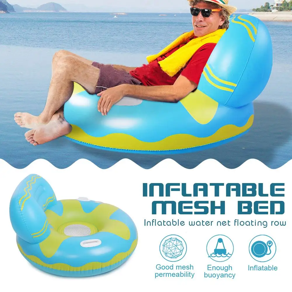 Summer PVC Inflatable Pool Float Floating Chair Blue Yellow Foldable Beach Floating Bed Comfortable Adults Lounge Kids
Summer PVC Inflatable Pool Float Floating Chair Blue Yellow Foldable Beach Floating Bed Comfortable Adults Lounge Kids