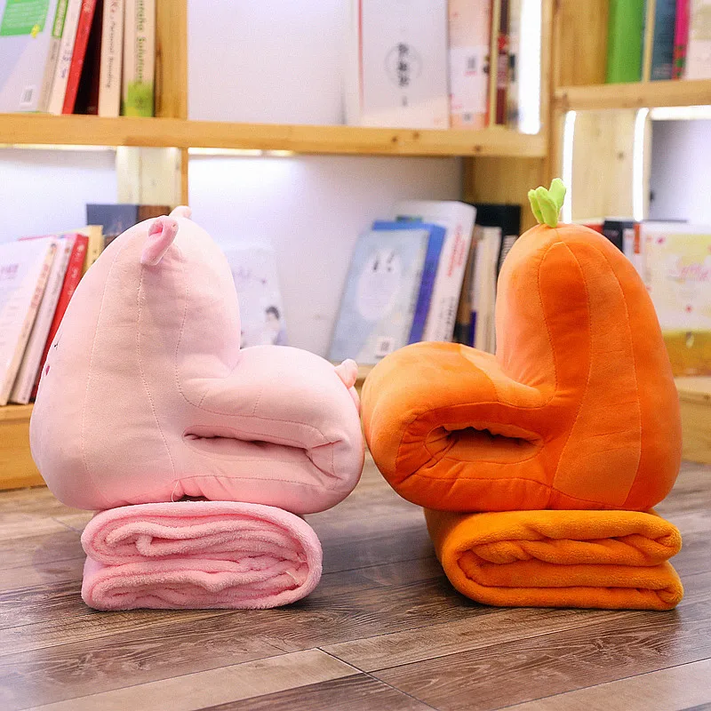 Strawberry Fruits Cute Plush Nap Pillow Stuffed Carrot Dinosaurs Warm Hand Kids Christmas Gift Girls Animals Vegetables Blanket
Strawberry Fruits Cute Plush Nap Pillow Stuffed Carrot Dinosaurs Warm Hand Kids Christmas Gift Girls Animals Vegetables Blanket