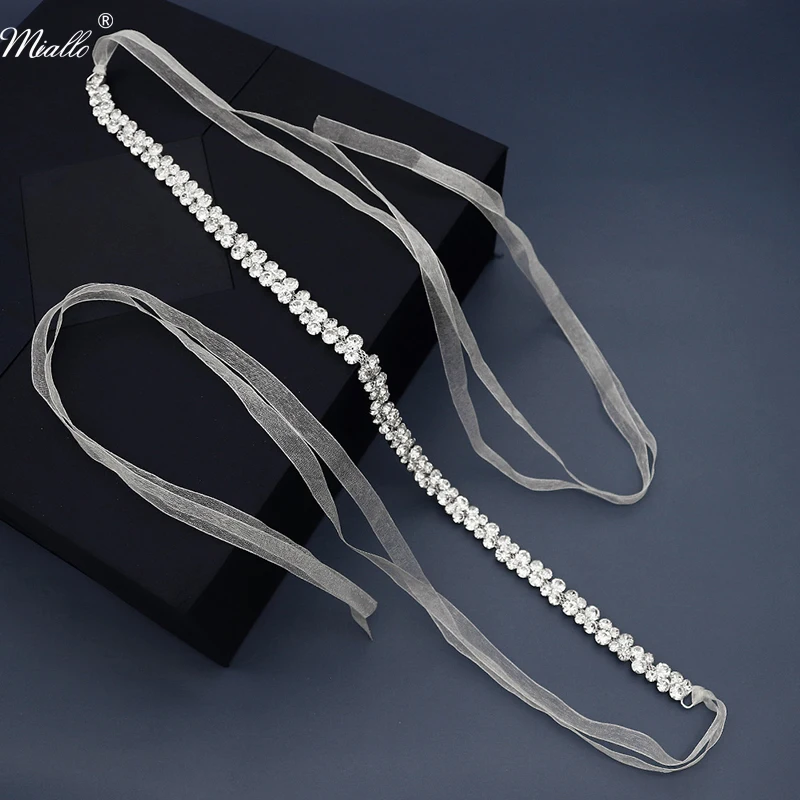 Miallo Bridal Wedding Accessories Rhinestone Belt for Women Fashion Prom Dress Belts Crystal Ivory White Strass Bride Sash Gifts
Miallo Bridal Wedding Accessories Rhinestone Belt for Women Fashion Prom Dress Belts Crystal Ivory White Strass Bride Sash Gifts
