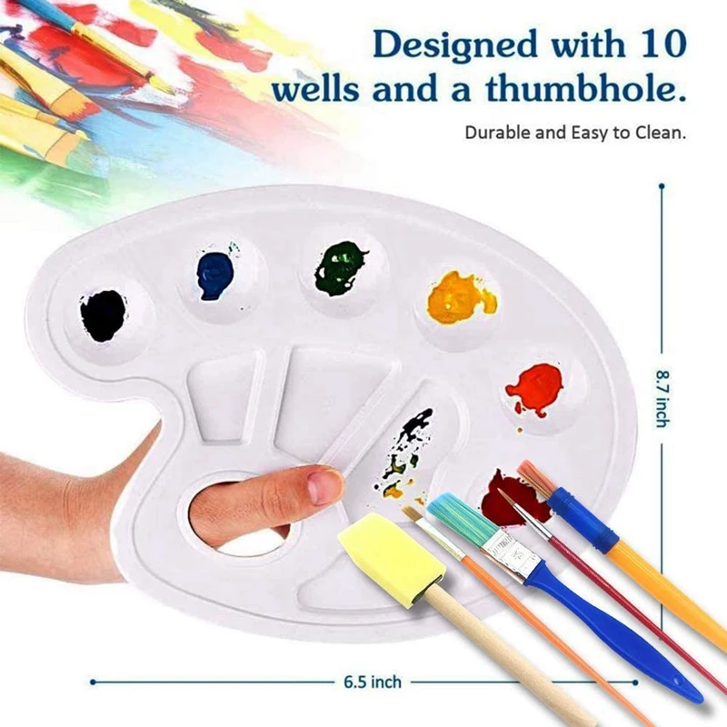 Sponge Paint Brushes Kits, 43 Pcs Kids Painting Brushes Drawing Tools Kits, DIY Paint Sets for Kids Arts and Crafts
Sponge Paint Brushes Kits, 43 Pcs Kids Painting Brushes Drawing Tools Kits, DIY Paint Sets for Kids Arts and Crafts