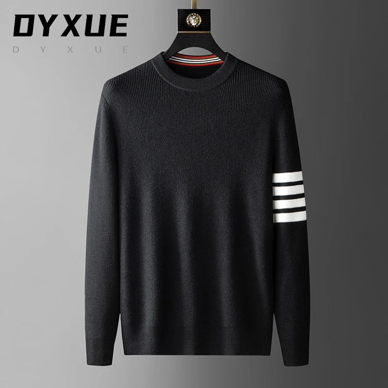High-end Brand Autumn Winter classic striped Korean Round Neck sweater Knitted pullover Luxury trendy casual Men's clothing TB
High-end Brand Autumn Winter classic striped Korean Round Neck sweater Knitted pullover Luxury trendy casual Men's clothing TB