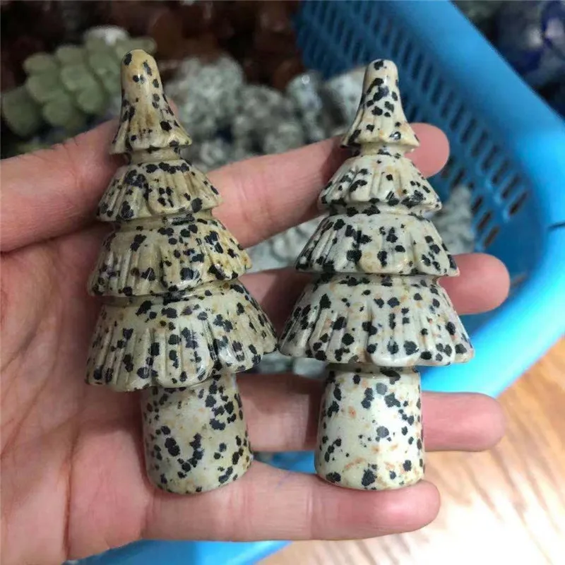 1PC Natural Quartz Crystal Carving Christmas Tree Statue Healing Crystal Christmas Craft Gift Home DIY Decoration
1PC Natural Quartz Crystal Carving Christmas Tree Statue Healing Crystal Christmas Craft Gift Home DIY Decoration