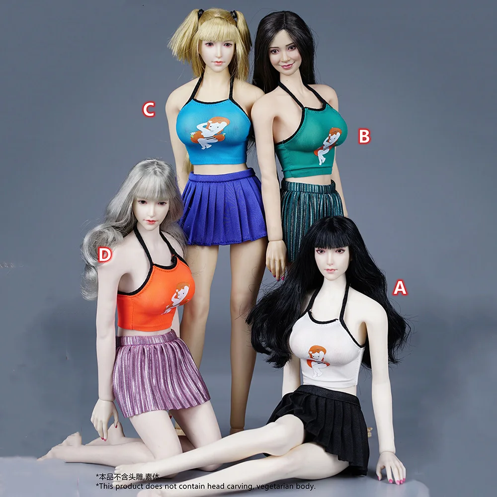SA043 1/6 Sexy Halter Summer Beach Beachwear Camisole Corset Pleated Skirt Clothes Accessory Model for 12'' Action Figure
SA043 1/6 Sexy Halter Summer Beach Beachwear Camisole Corset Pleated Skirt Clothes Accessory Model for 12'' Action Figure
