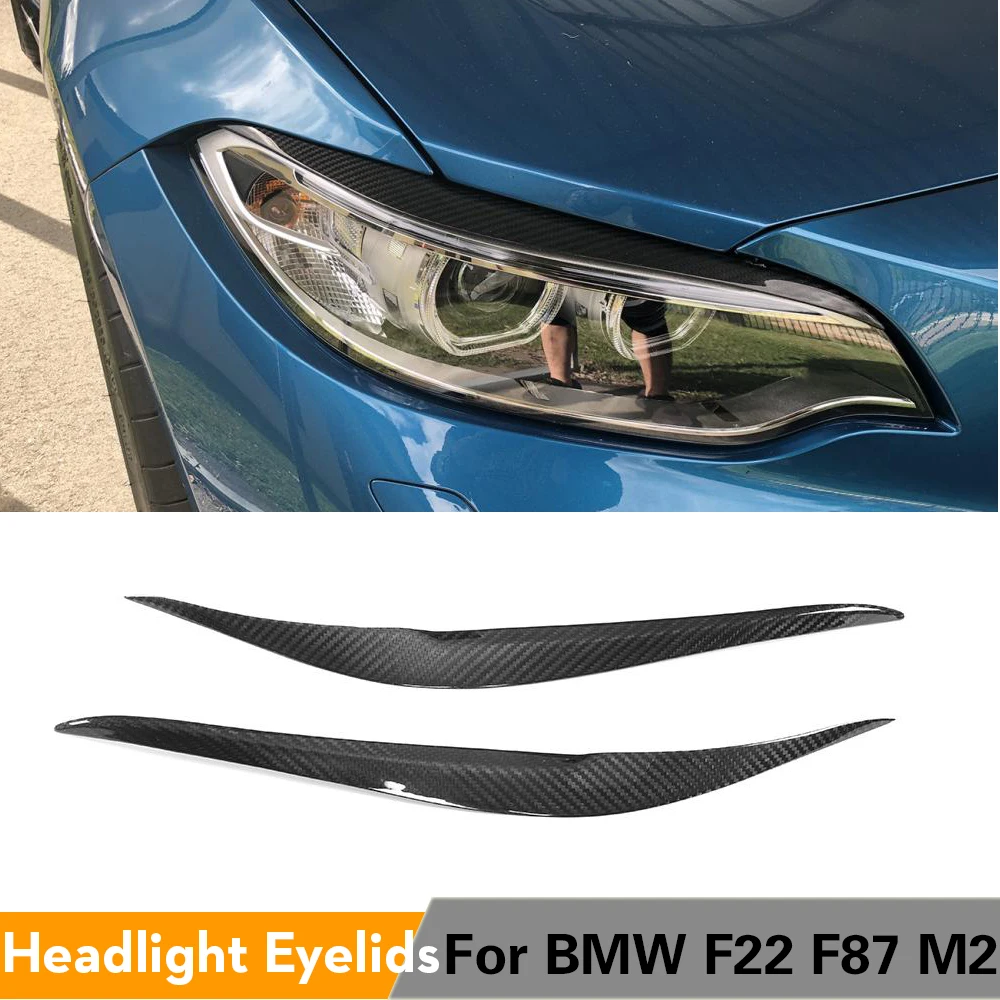 Для BMW F87 M2 F22 F23 220i 228i M235i M Sport Coupe 2 дверь 2014 2018 наглазники сухие углеродное