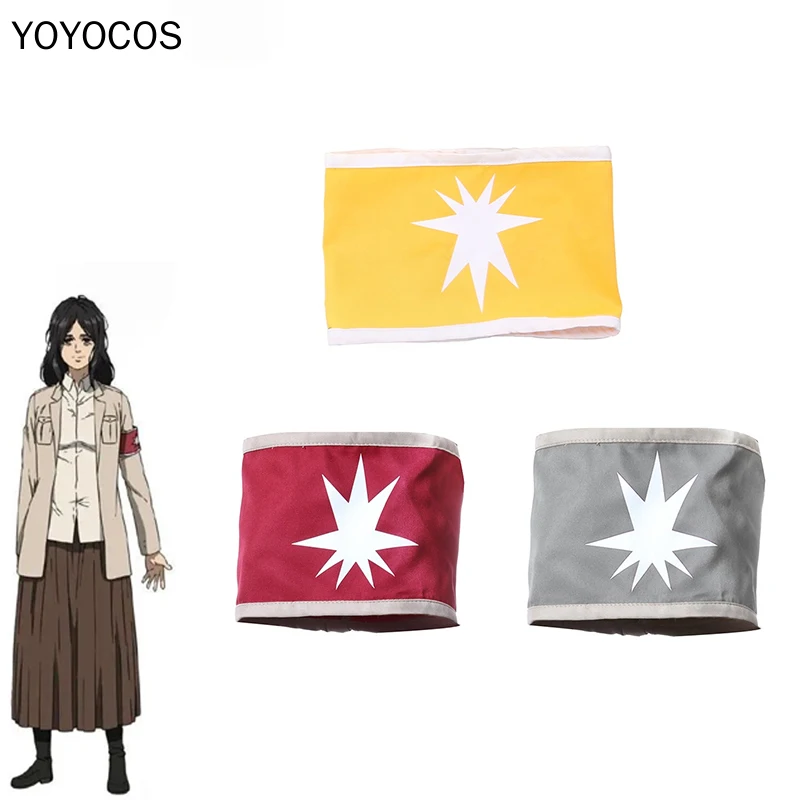 YOYOCOS Eren Jaeger Armband Cosplay Mikasa Ackerman Cosplay Costume Attack on Titan Off-White Trench Red Gray Yellow Armband NEW
YOYOCOS Eren Jaeger Armband Cosplay Mikasa Ackerman Cosplay Costume Attack on Titan Off-White Trench Red Gray Yellow Armband NEW