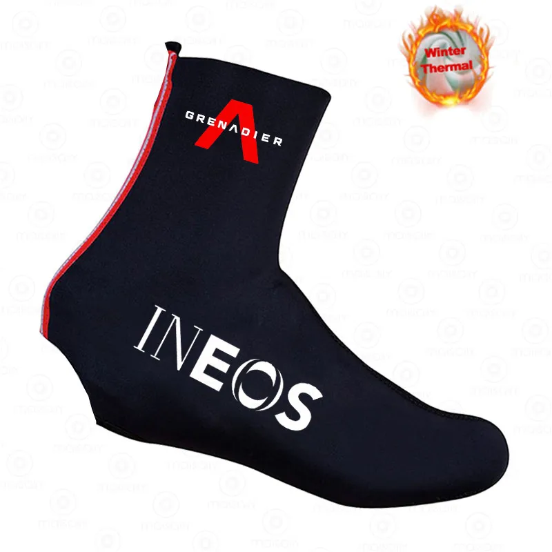 

2021 INEOS Grenadier Winter Thermal Fleece Cycling Shoe Cover Men MTB Bike Shoes Covers Women Bicycle Overshoes Cubre Ciclismo
