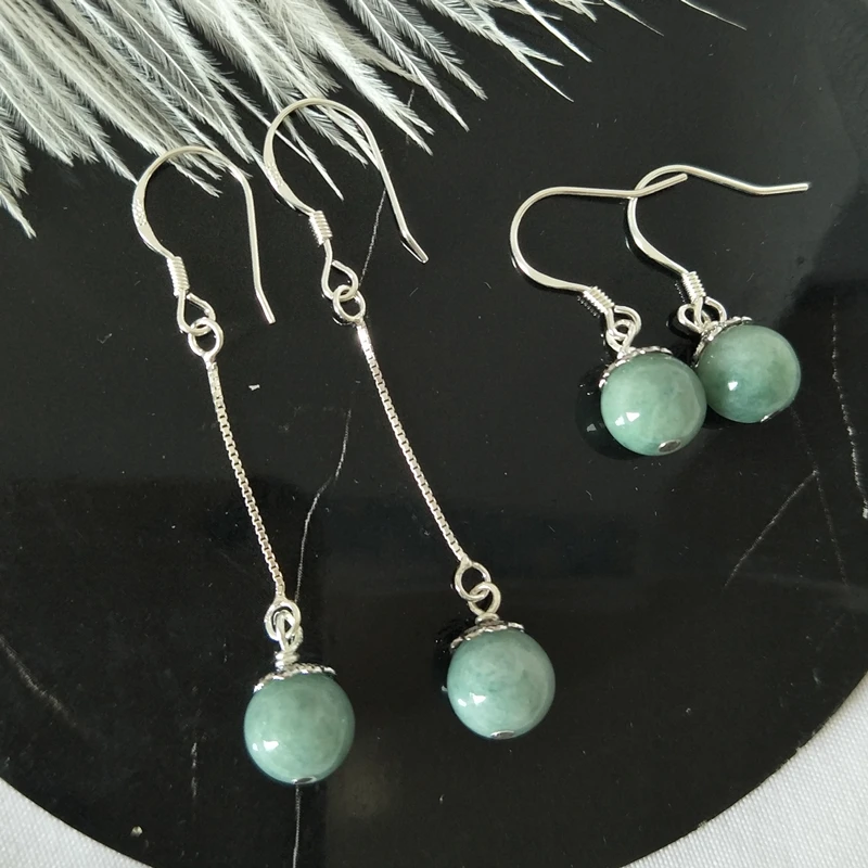 925 Sterling Silver Palace Style Emerald Crystal Earrings Women Simple Temperament Party Jewelry Gift
925 Sterling Silver Palace Style Emerald Crystal Earrings Women Simple Temperament Party Jewelry Gift