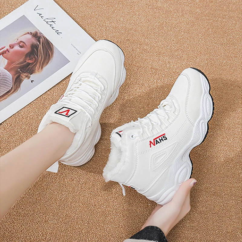 Women'S Shoes Winter Plus Velvet Warm Shoes Comfortable Sports Shoes Wear-Resistant Non-Slip Outdoor Shoes Zapatillas Mujer Za
Women'S Shoes Winter Plus Velvet Warm Shoes Comfortable Sports Shoes Wear-Resistant Non-Slip Outdoor Shoes Zapatillas Mujer Za