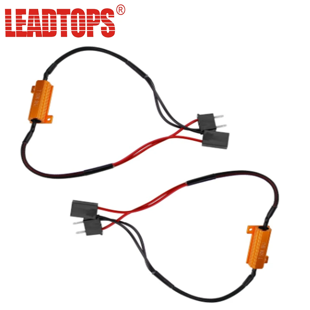 LVTUSI 2PCS H4 H7 H8 H9 H11 LED Decoder 9005 9006 Free Wiring Canceller Decoder Light Car Load Resistor Error Canceller DC
LVTUSI 2PCS H4 H7 H8 H9 H11 LED Decoder 9005 9006 Free Wiring Canceller Decoder Light Car Load Resistor Error Canceller DC