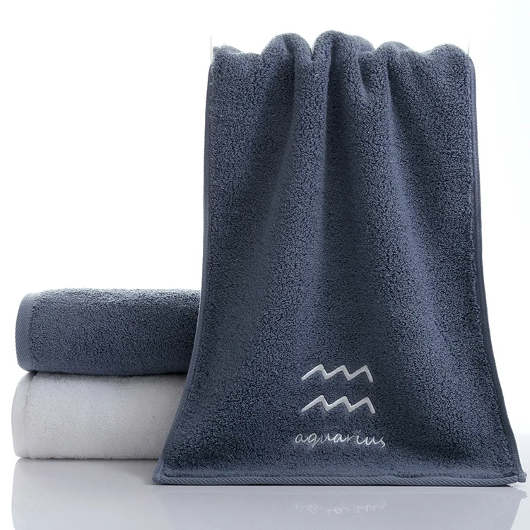 Creative Towel Constellation Towel Couple Gift Thickening Sports Towel High-Grade Cotton Towel
Creative Towel Constellation Towel Couple Gift Thickening Sports Towel High-Grade Cotton Towel