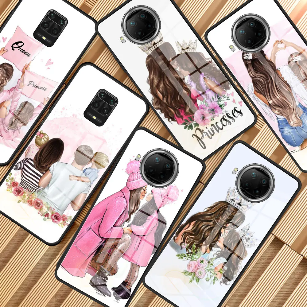 Tempered Glass Phone Bag For Xiaomi Redmi Note 9S 8 9 10 Pro Max 8T 7 9C 9A 9T 8A K30 Back Cover Bumper Love Flower Mom Baby
Tempered Glass Phone Bag For Xiaomi Redmi Note 9S 8 9 10 Pro Max 8T 7 9C 9A 9T 8A K30 Back Cover Bumper Love Flower Mom Baby