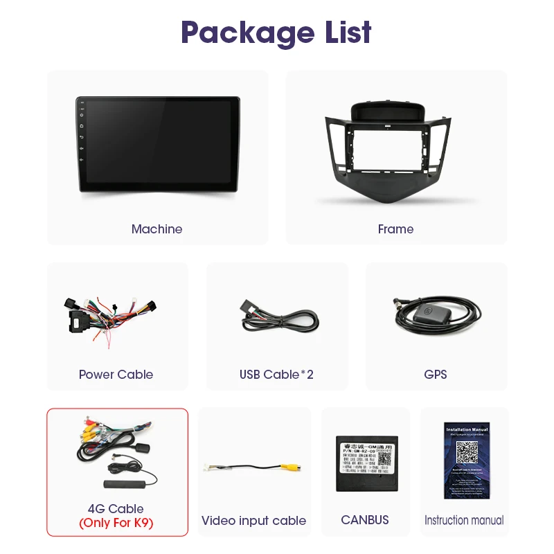 Android 10 4G+WIFI Car Radio For Chevrolet Cruze 2008-2012 GPS Navigaion 4G+64G Multimedia Video Player with CANBUS Split Screen
Android 10 4G+WIFI Car Radio For Chevrolet Cruze 2008-2012 GPS Navigaion 4G+64G Multimedia Video Player with CANBUS Split Screen