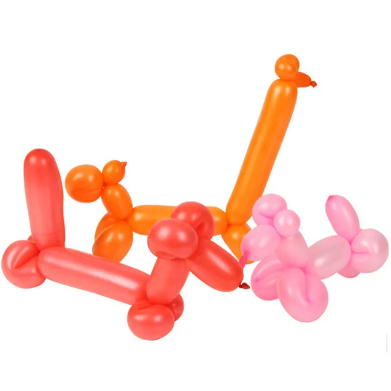 100Pcs Magic Air Balloon Wedding Party Decoration Mixed Color Kids Toys Latex Twist Long Balloons Birthday Party Supplies
100Pcs Magic Air Balloon Wedding Party Decoration Mixed Color Kids Toys Latex Twist Long Balloons Birthday Party Supplies