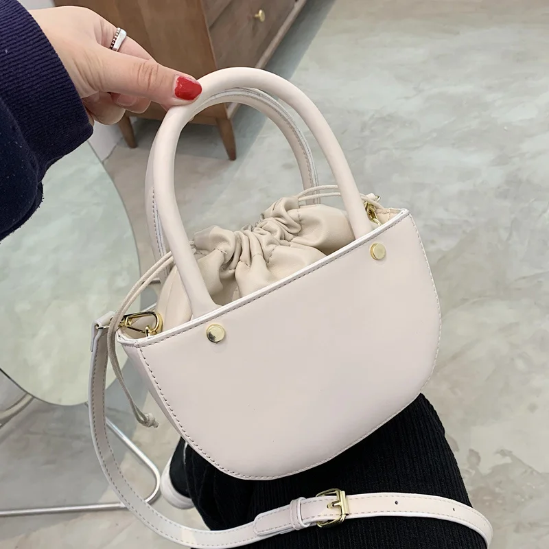 

Женская сумка Beibao, новинка 2021, белая корзина для овощей для отдыха, сумка-мешок на одно плечо, модная женская сумка