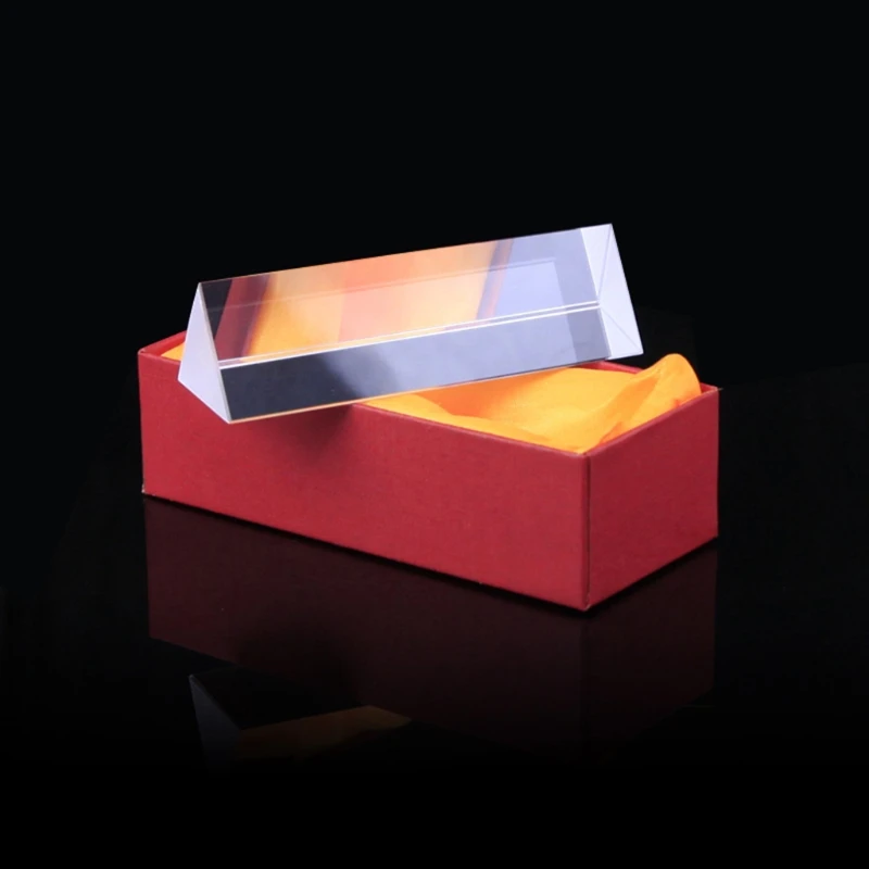 k9 Optical Glass Triangular Prism Crystal Light Spectrum Physics Teaching Photo Rainbow Learning
k9 Optical Glass Triangular Prism Crystal Light Spectrum Physics Teaching Photo Rainbow Learning