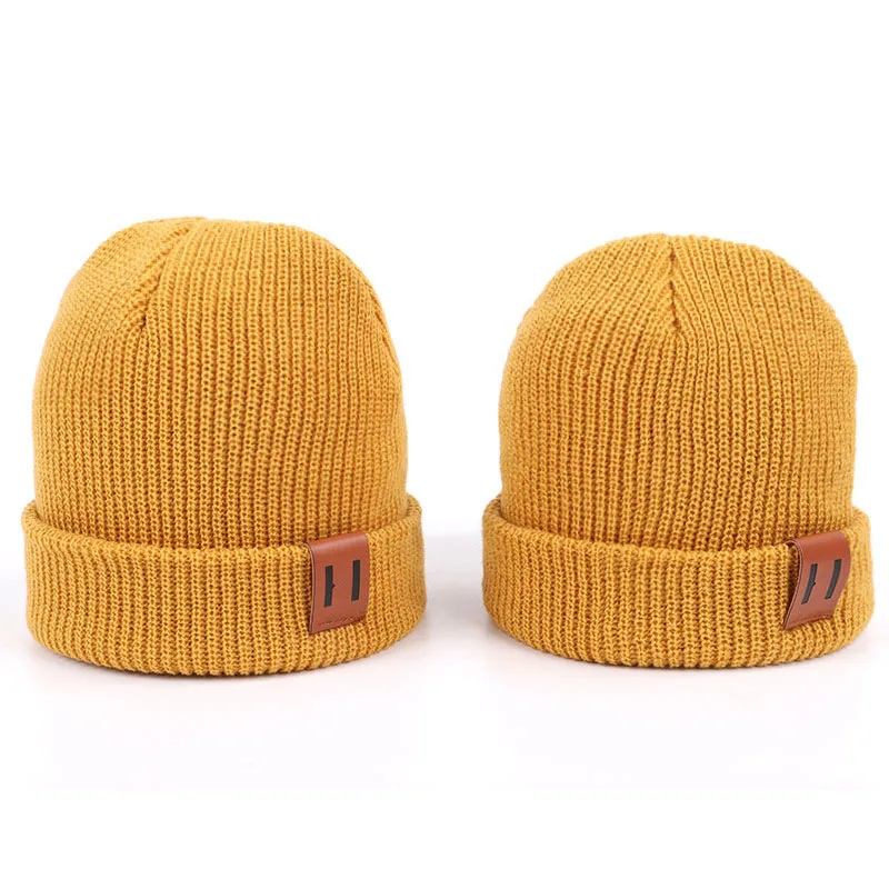 Autumn Winter Adult Children Cotton Knitted Hat Pure Color Warm Cold Hat Boy Girl All-Match Parent-Child Trend Men Women Cap B89
Autumn Winter Adult Children Cotton Knitted Hat Pure Color Warm Cold Hat Boy Girl All-Match Parent-Child Trend Men Women Cap B89