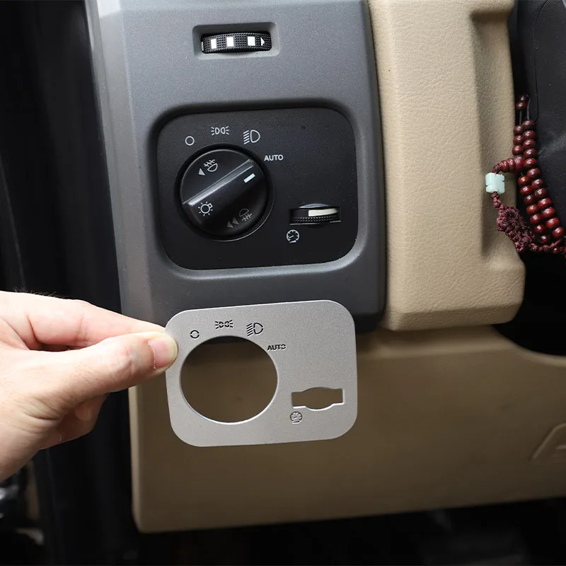 Фото Для Land Rover Discovery 3 2004-2009 кнопки переключателя из алюминиевого сплава для