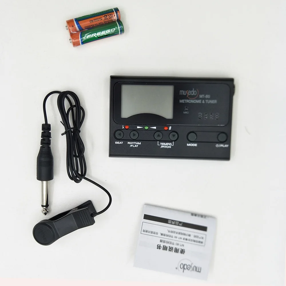MT-80 Three-in-One Electronic Only Metronome Folk Music Guitar Tuner Tuner
MT-80 Three-in-One Electronic Only Metronome Folk Music Guitar Tuner Tuner