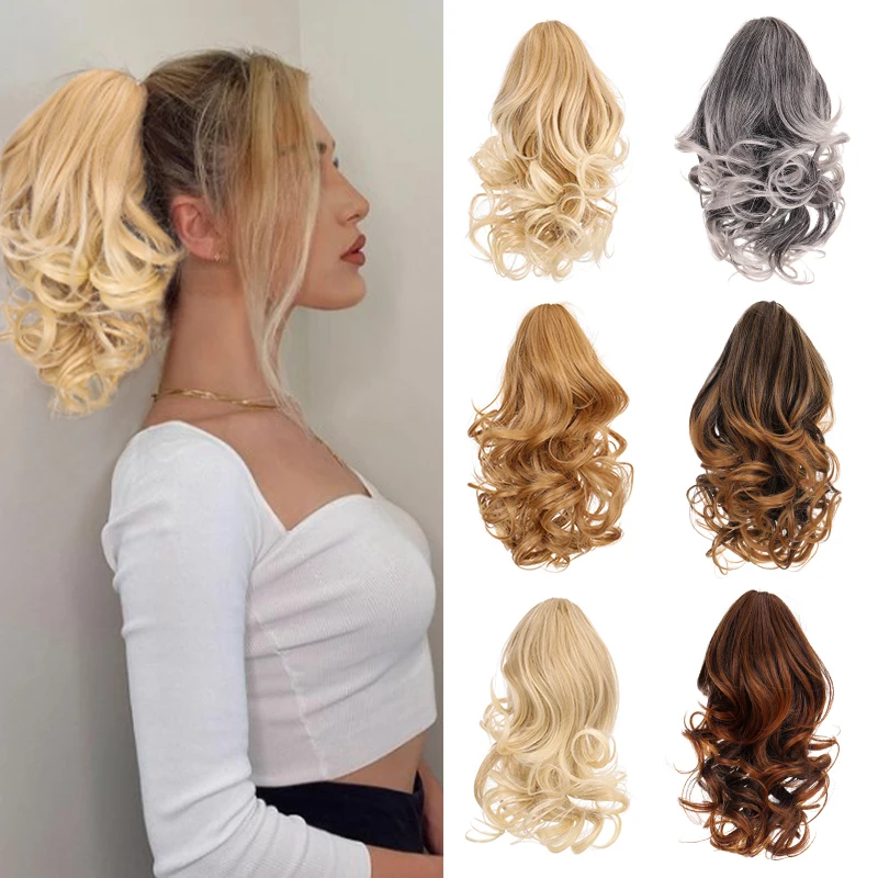 TALANG Black Grab Claw Clip In Ponytail Hair Extension Syntheitc Ponytail Extension Hair Fake Hairpiece For Women Daily Party
TALANG Black Grab Claw Clip In Ponytail Hair Extension Syntheitc Ponytail Extension Hair Fake Hairpiece For Women Daily Party