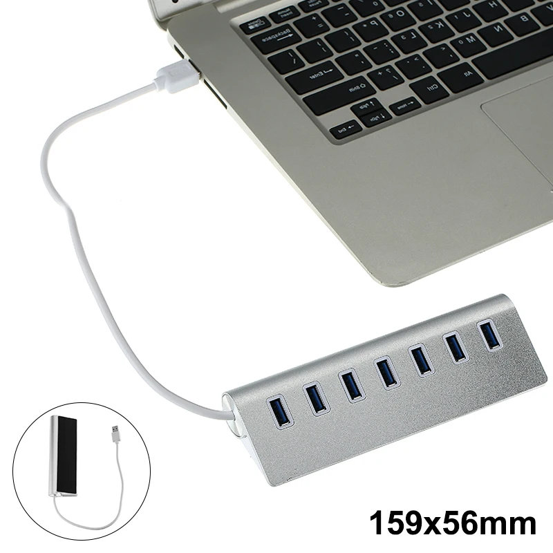 7 in 1 USB 3.0 Hub Splitter Extension Cable 30cm Multiple USB Distributor 5Gbps Data Convertor Accessories for PC Laptop Mac
7 in 1 USB 3.0 Hub Splitter Extension Cable 30cm Multiple USB Distributor 5Gbps Data Convertor Accessories for PC Laptop Mac