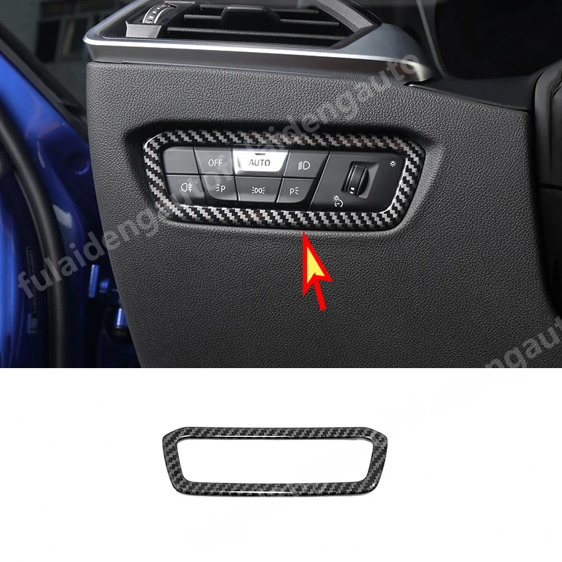 For BMW 3 Series 2019-2020 Matte Carbon Fiber ABS Interior Headlight Adjustment Switch Panel Cover Trim Car accessories
For BMW 3 Series 2019-2020 Matte Carbon Fiber ABS Interior Headlight Adjustment Switch Panel Cover Trim Car accessories