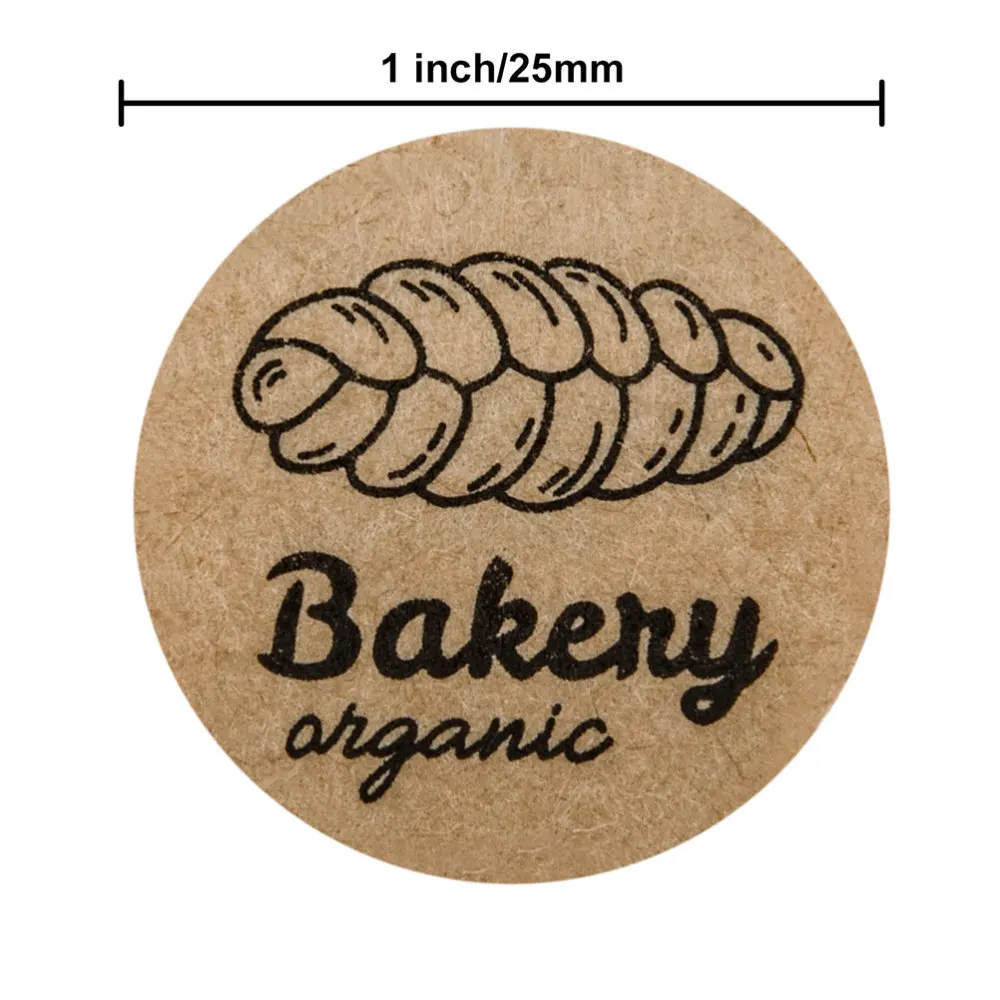 1 Roll/500pcs Scrape Sticker Kraft Paper Business Label Food Labels Self-Adhesive Bread Pattern Sticker for Cookie Shop
1 Roll/500pcs Scrape Sticker Kraft Paper Business Label Food Labels Self-Adhesive Bread Pattern Sticker for Cookie Shop