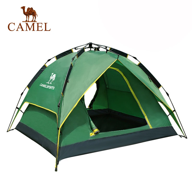 CAMEL 3 4 человек двухслойная Автоматическая палатка для кемпинга и походов