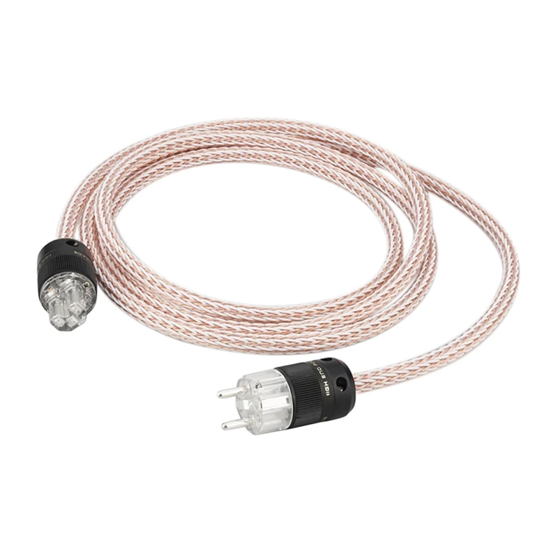 Audiophile Power Cord,HiFi Audio Universal AC Power Cable for Amplifier CD/ Decoder Power Wire EU Plug
Audiophile Power Cord,HiFi Audio Universal AC Power Cable for Amplifier CD/ Decoder Power Wire EU Plug