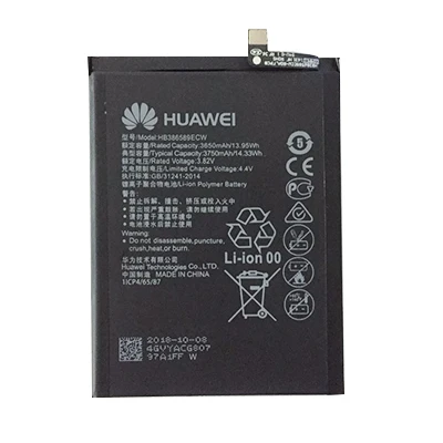 Huawei Original Replacement Battery HB386589ECW For Huawei P10 plus P10plus VKY-AL00 VKY-L29 Honor 8X Play Nova 4 Mate20 3750mAh
Huawei Original Replacement Battery HB386589ECW For Huawei P10 plus P10plus VKY-AL00 VKY-L29 Honor 8X Play Nova 4 Mate20 3750mAh