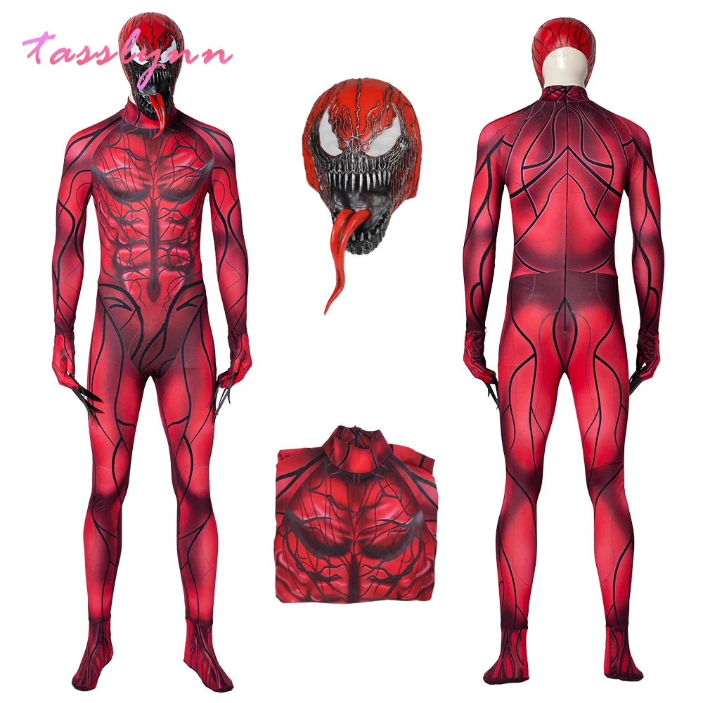 Red Venom Symbiote Cosplay Costume Zentai Unisex Bodysuit Carnage 3D Printed Adults Kids One-Piece Spandex Jumpsuits
Red Venom Symbiote Cosplay Costume Zentai Unisex Bodysuit Carnage 3D Printed Adults Kids One-Piece Spandex Jumpsuits