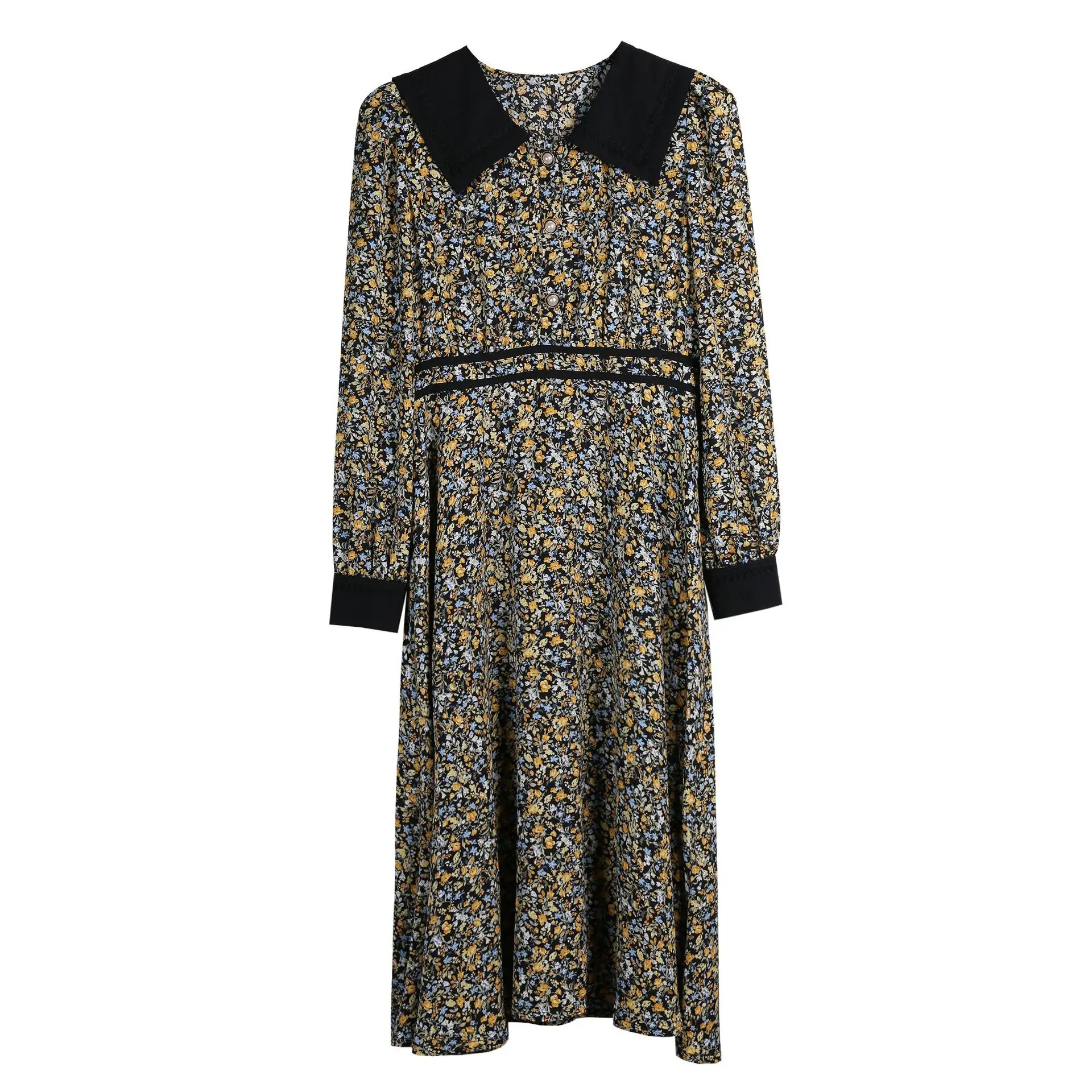 Summer Vintage Floral Loose Peter Pan Collar Cute Women Dress Spring Printed Long Sleeves Plus Size Holiday Female Red Dress
Summer Vintage Floral Loose Peter Pan Collar Cute Women Dress Spring Printed Long Sleeves Plus Size Holiday Female Red Dress