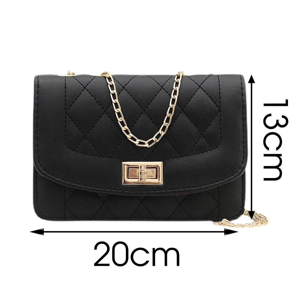 Plaid Pattern PU Leather Crossbody Bags For Women Solid Color Fashion Trending Chain Shoulder Bags Ladies Messenger Handbags
Plaid Pattern PU Leather Crossbody Bags For Women Solid Color Fashion Trending Chain Shoulder Bags Ladies Messenger Handbags