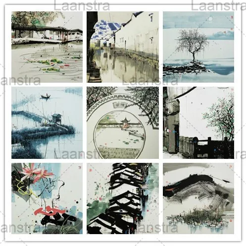 Chinese Colorful Ink Style Landscape Canvas Painting Posters Traditional Decor Wall Art Pictures for Living Room Bedroom-1
Chinese Colorful Ink Style Landscape Canvas Painting Posters Traditional Decor Wall Art Pictures for Living Room Bedroom-1