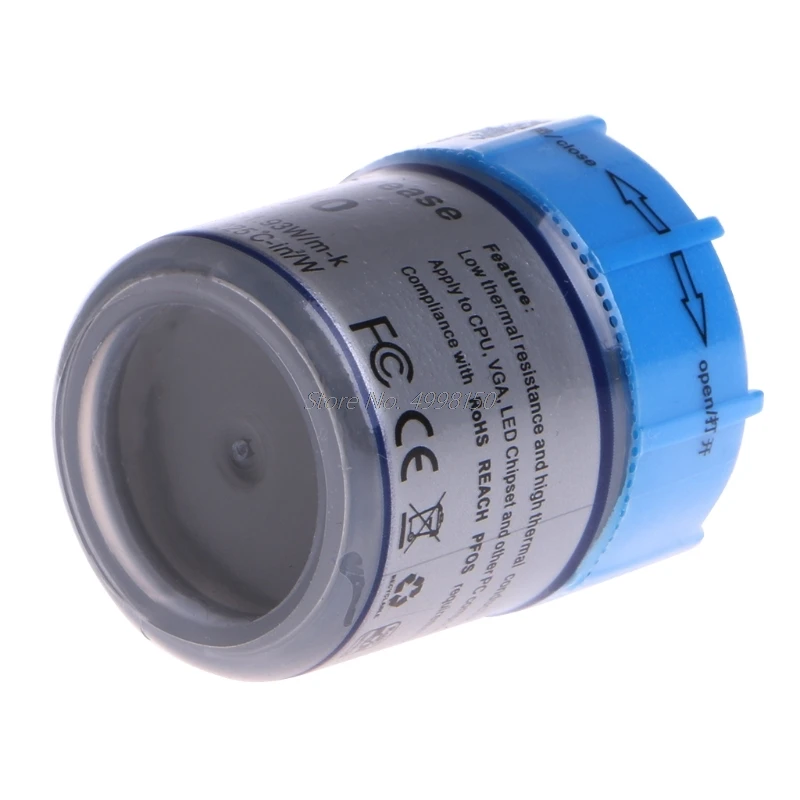 10G HY510 Thermal Grease Compound Silicone CPU Heat Sink Cooling Paste Gray Dropship
10G HY510 Thermal Grease Compound Silicone CPU Heat Sink Cooling Paste Gray Dropship