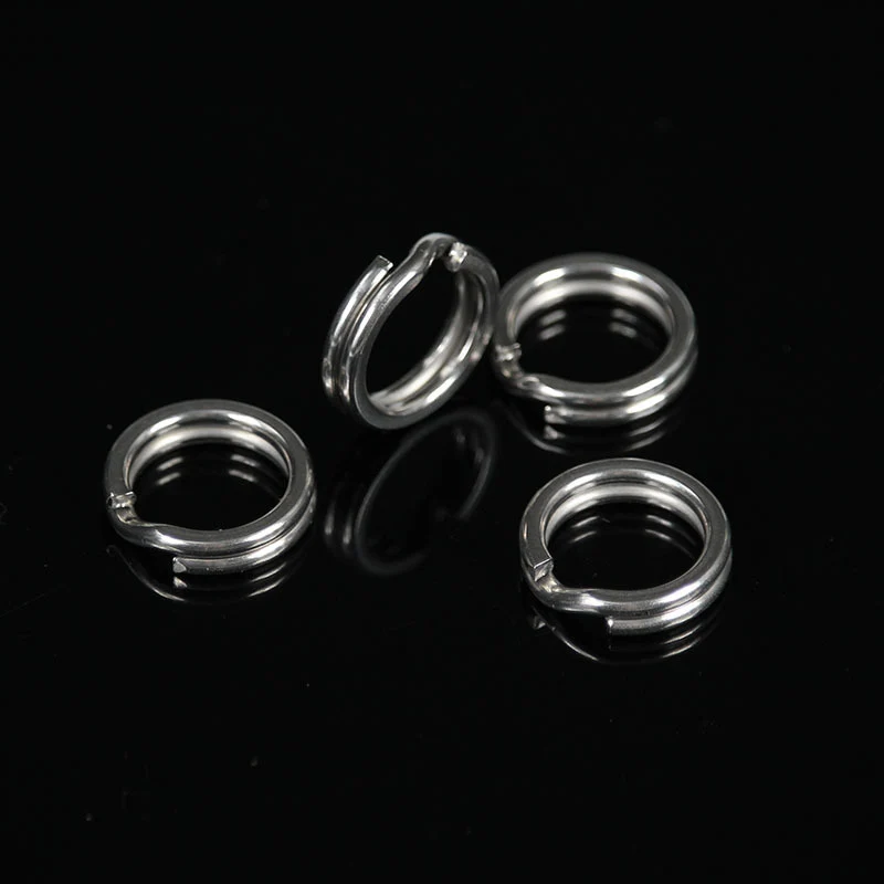 200pcs 5-Size Stainless Steel Fishing Split Rings Double Loop Connectors Tackle for 5MM40, 6MM40, 7MM40, 8MM40, 9MM40
200pcs 5-Size Stainless Steel Fishing Split Rings Double Loop Connectors Tackle for 5MM40, 6MM40, 7MM40, 8MM40, 9MM40