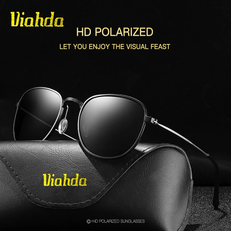 VIAHDA Retro Aluminum Magnesium Mirror Sunglasses Polarized Lens Vintage Eyewear Driving Sun Glasses
VIAHDA Retro Aluminum Magnesium Mirror Sunglasses Polarized Lens Vintage Eyewear Driving Sun Glasses