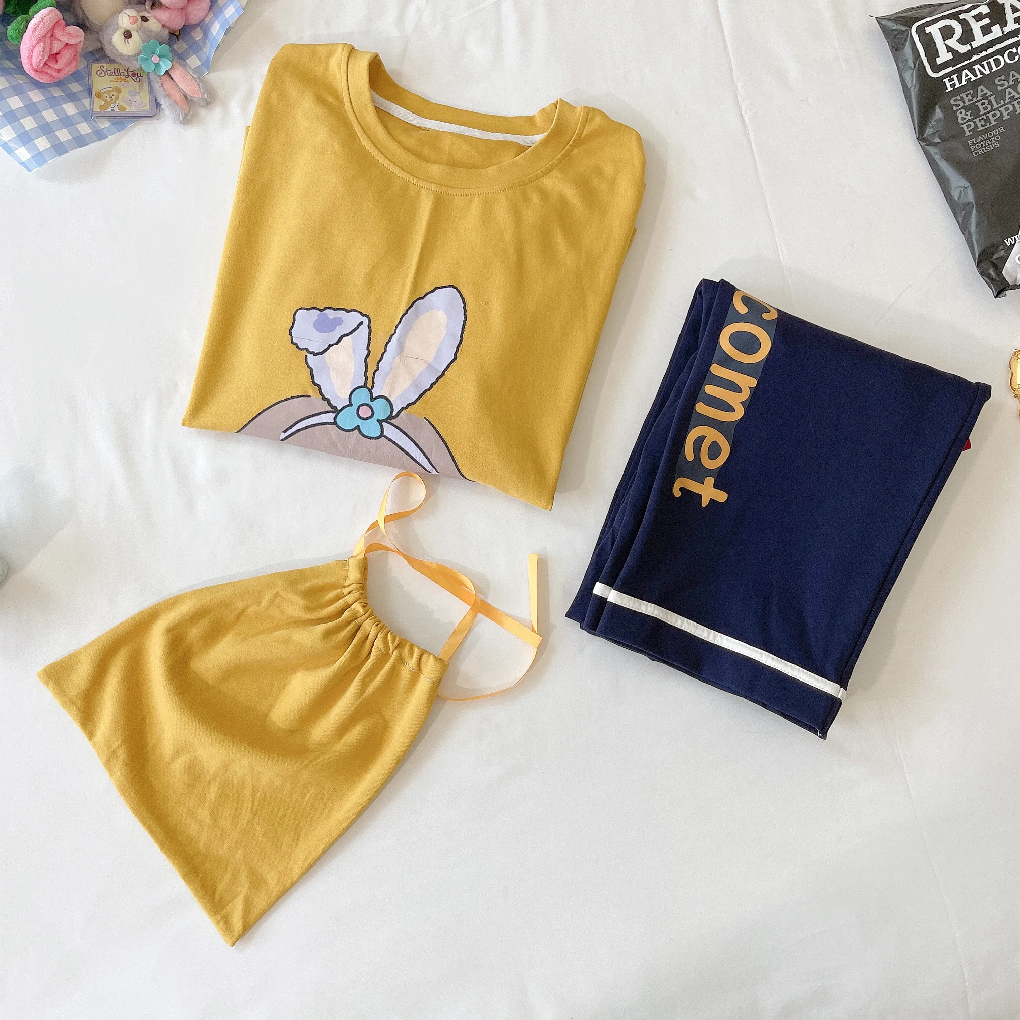 Cute Girl Round Neck Pajamas Long Sleeve Cotton Sleepwear Female Spring And Autumn Summer Thin Pyjamas Cute Night Suit Homewear
Cute Girl Round Neck Pajamas Long Sleeve Cotton Sleepwear Female Spring And Autumn Summer Thin Pyjamas Cute Night Suit Homewear