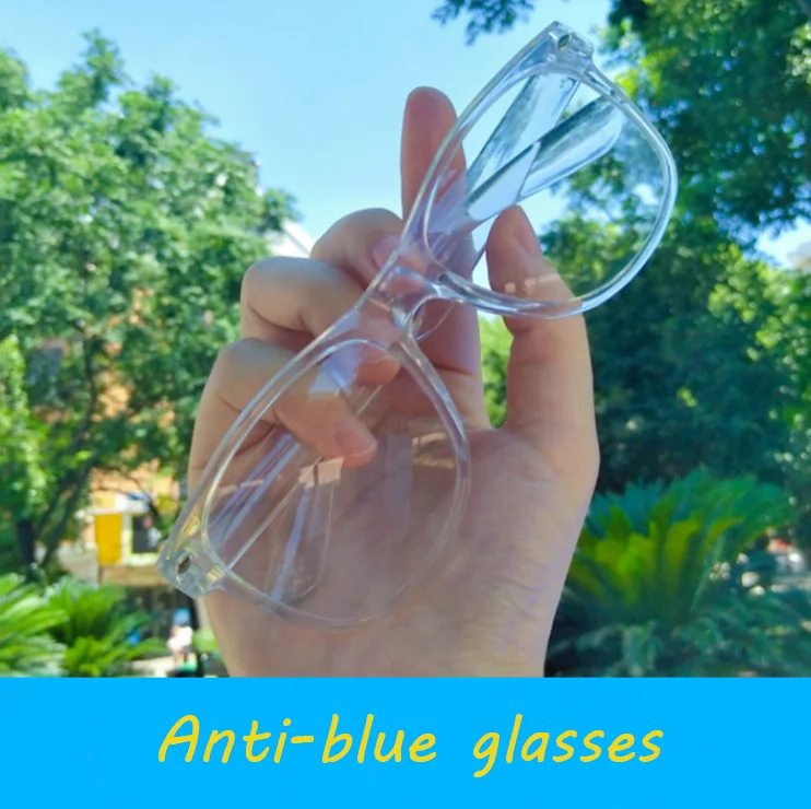 2020 классические рисовые очки для ногтей прозрачная белая плоская зеркальная