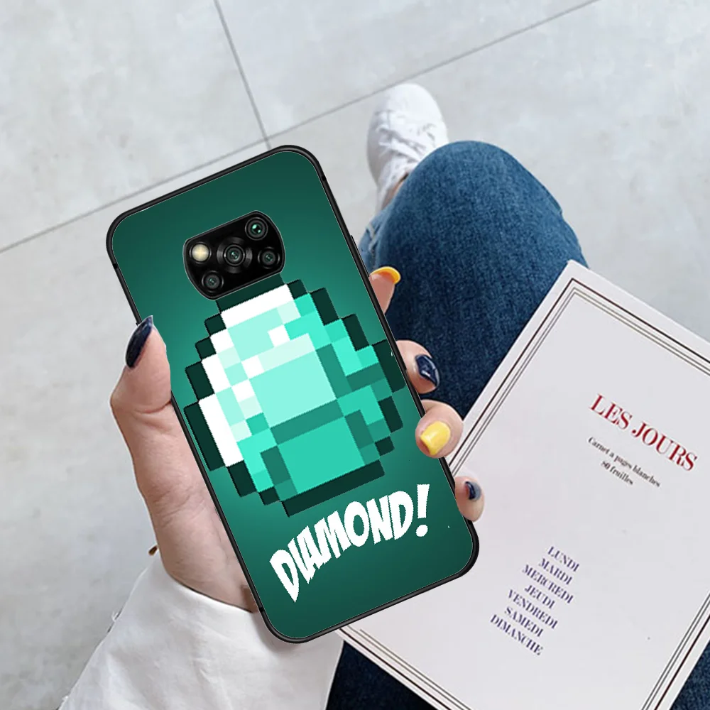 Game Mini World Sandbox Phone Case Cover Hull For Xiaomi Mi A2 A3 8 9 SE 9T 10 10T Lite Pro Ultra Poco X3 black Waterproof Soft
Game Mini World Sandbox Phone Case Cover Hull For Xiaomi Mi A2 A3 8 9 SE 9T 10 10T Lite Pro Ultra Poco X3 black Waterproof Soft
