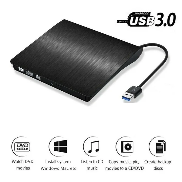 USB High Speed External CD DVD Drive 4K 3D Blu Ray Player Writer Portable BD/CD/DVD Burner Driver For Mac Windows XP Vista
USB High Speed External CD DVD Drive 4K 3D Blu Ray Player Writer Portable BD/CD/DVD Burner Driver For Mac Windows XP Vista