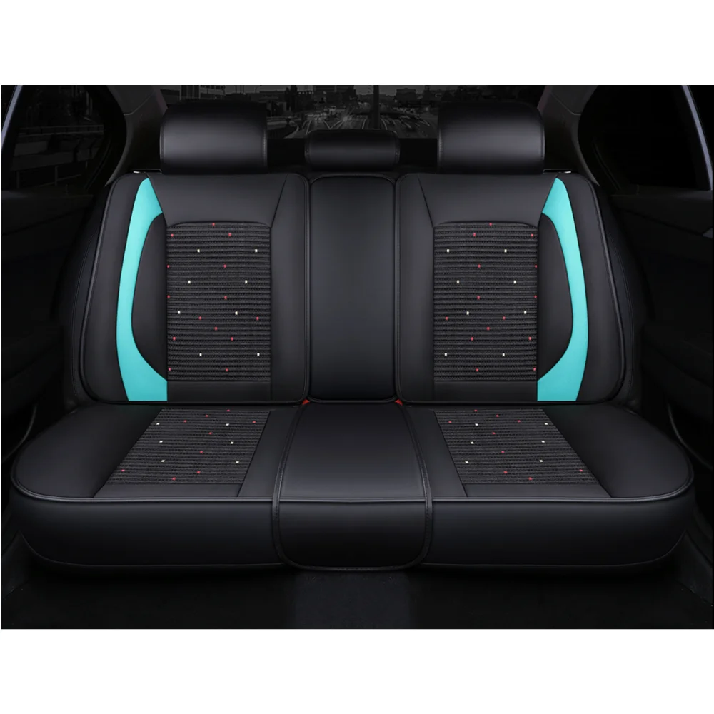 Five-seater Universal Car Goods Car Seat Cover Breathable Full Encirclement Airbag Compatible Leather Seat Covers for Car
Five-seater Universal Car Goods Car Seat Cover Breathable Full Encirclement Airbag Compatible Leather Seat Covers for Car