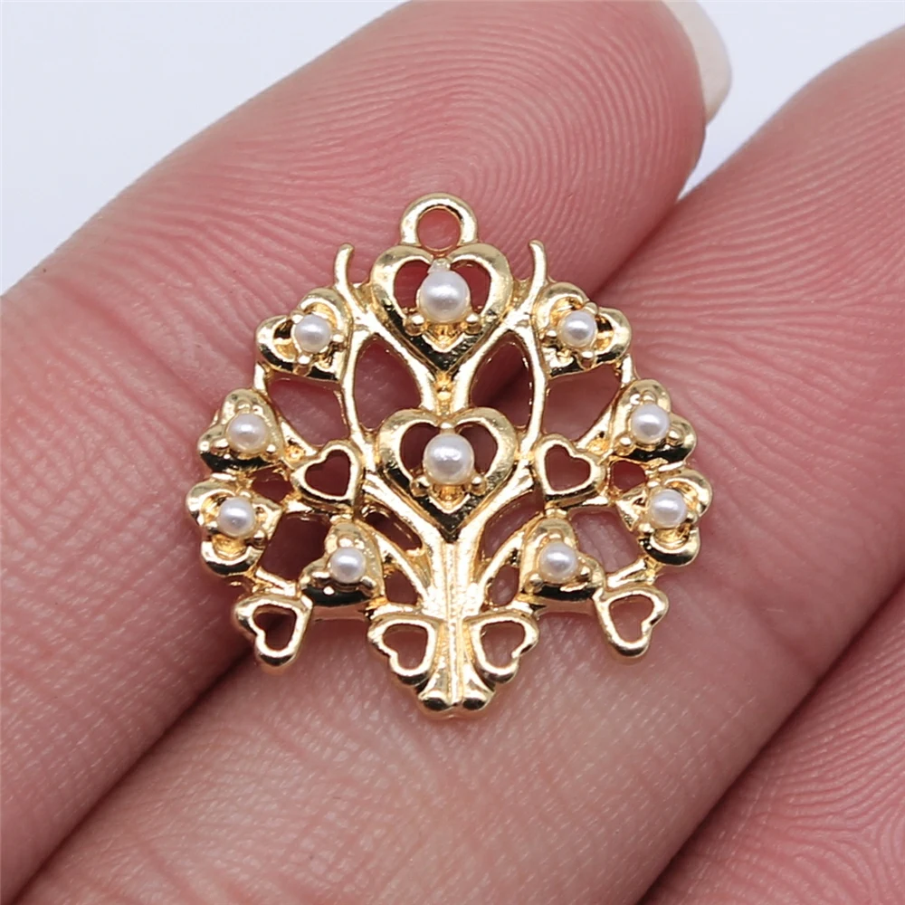 10pcs 20x20mm KC Gold Color Tree Charms Pendant For Jewelry Making Earring Making Accessories 
10pcs 20x20mm KC Gold Color Tree Charms Pendant For Jewelry Making Earring Making Accessories