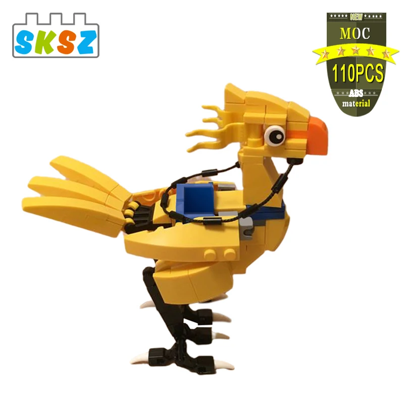 Набор Moc ChocoboING финальная игра Фэнтези креативные фигурки животных строительные блоки Детская игра кирпичи коллекционные игрушки подарочны...
Набор Moc ChocoboING финальная игра Фэнтези креативные фигурки животных строительные блоки Детская игра кирпичи коллекционные игрушки подарочны...