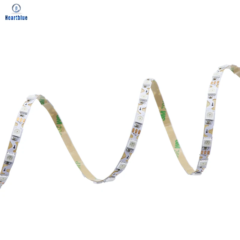 WS2812B S Shape Full Color LED Strip 60LEDs/m 5.5mm PCB Addressable Pixel SMD 5050 RGB LED Light 1m 5m Black/White PCB WS2812B
WS2812B S Shape Full Color LED Strip 60LEDs/m 5.5mm PCB Addressable Pixel SMD 5050 RGB LED Light 1m 5m Black/White PCB WS2812B
