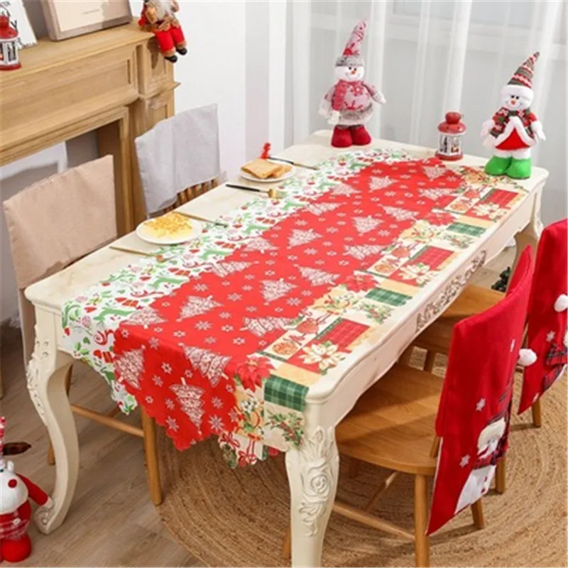 New Christmas Table Runner Creativity Table Cover Desktop Ornament Home Restaurant Christmas Decoration Supplies Tablecloth
New Christmas Table Runner Creativity Table Cover Desktop Ornament Home Restaurant Christmas Decoration Supplies Tablecloth
